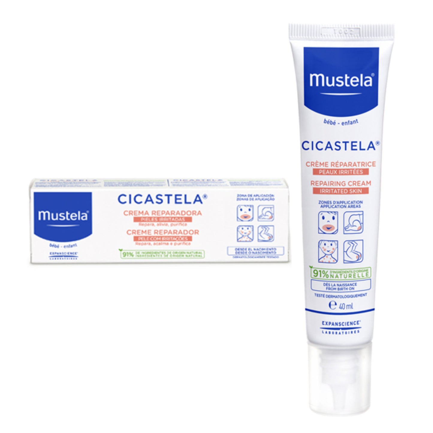 Mustela Cicastela Creme Reparador 40ml