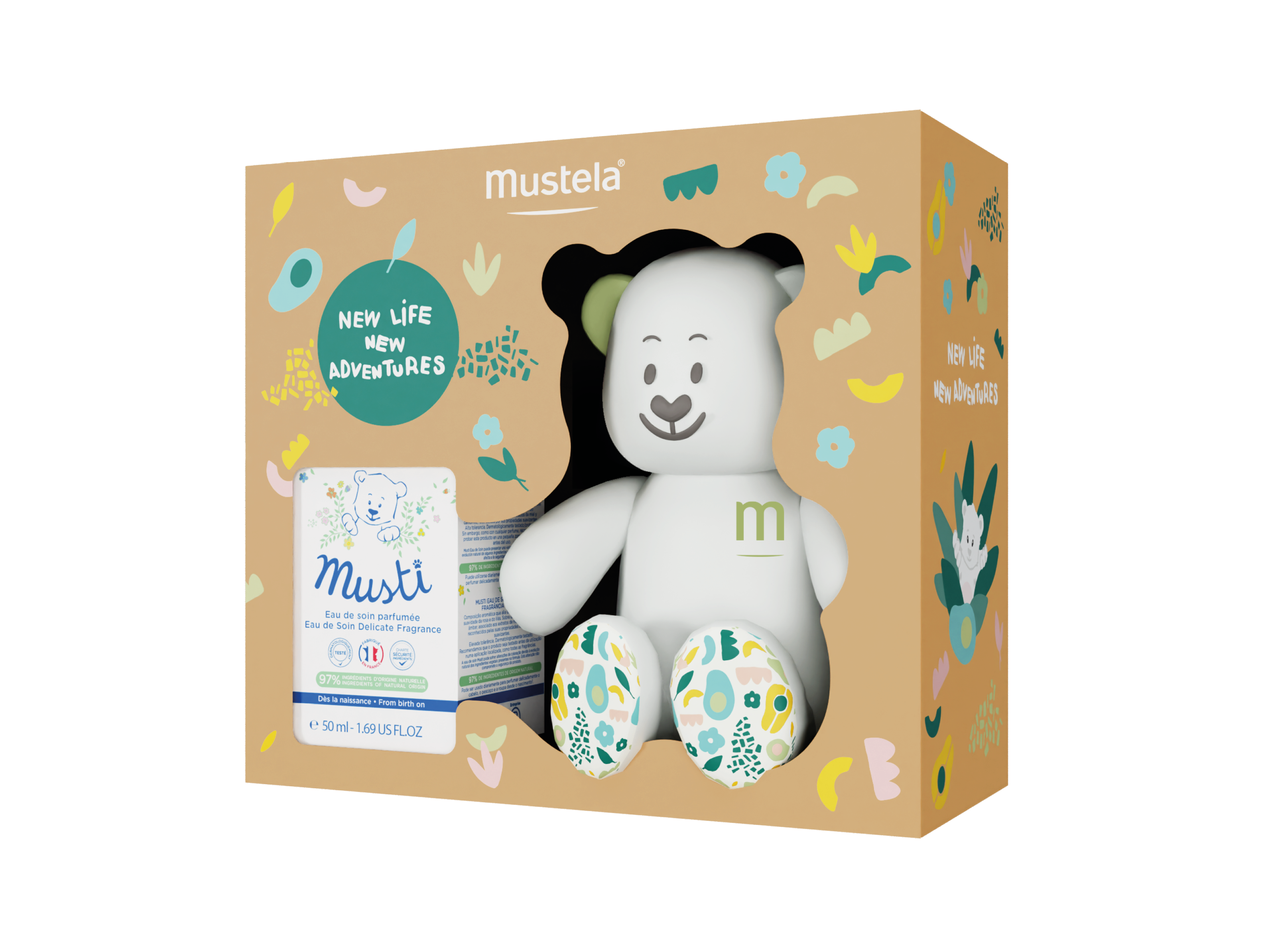Mustela Coffret Eau de Soin Musti 50 ml