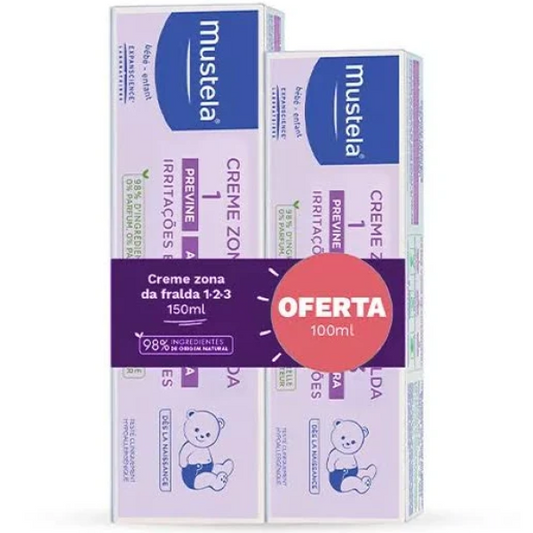 Mustela Creme Zona da Fralda 150ml Oferta 100ml