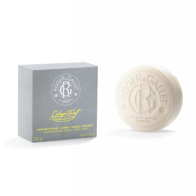 Roger & Gallet Cologne Twist Barra Lavante 3 em 1, 100g