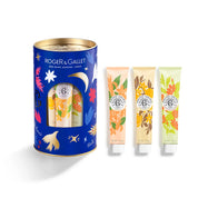 Roger & Gallet Coffret Natal - 3 Cremes de Mãos Néroli/Bois d'Orange/Osmanthus + Caixa Metálica NATAL