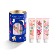 Roger & Gallet Coffret Natal - 3 Cremes de Mãos Fleur De Figuier/Gingembre Rouge/Rose + Caixa Metálica NATAL