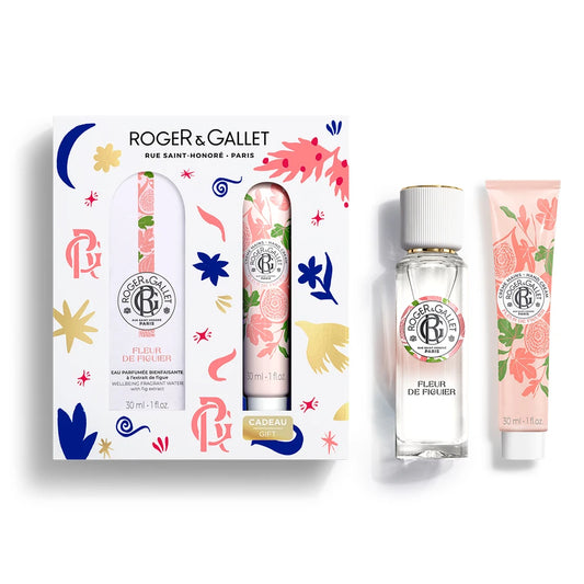 Roger&Gallet Coffret Natal - Água Perfumada Fleur de Figuier + Creme de Mãos FLEUR DE FIGUIER