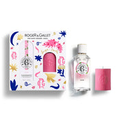 Roger&Gallet Coffret Natal - Água Perfumada Rose + Vela ROSE