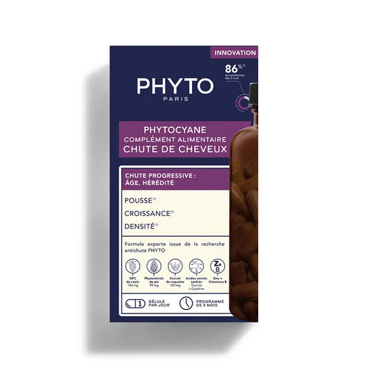 Phyto Phytocyane Suplemento Alimentar Queda Progressiva x 84 caps
