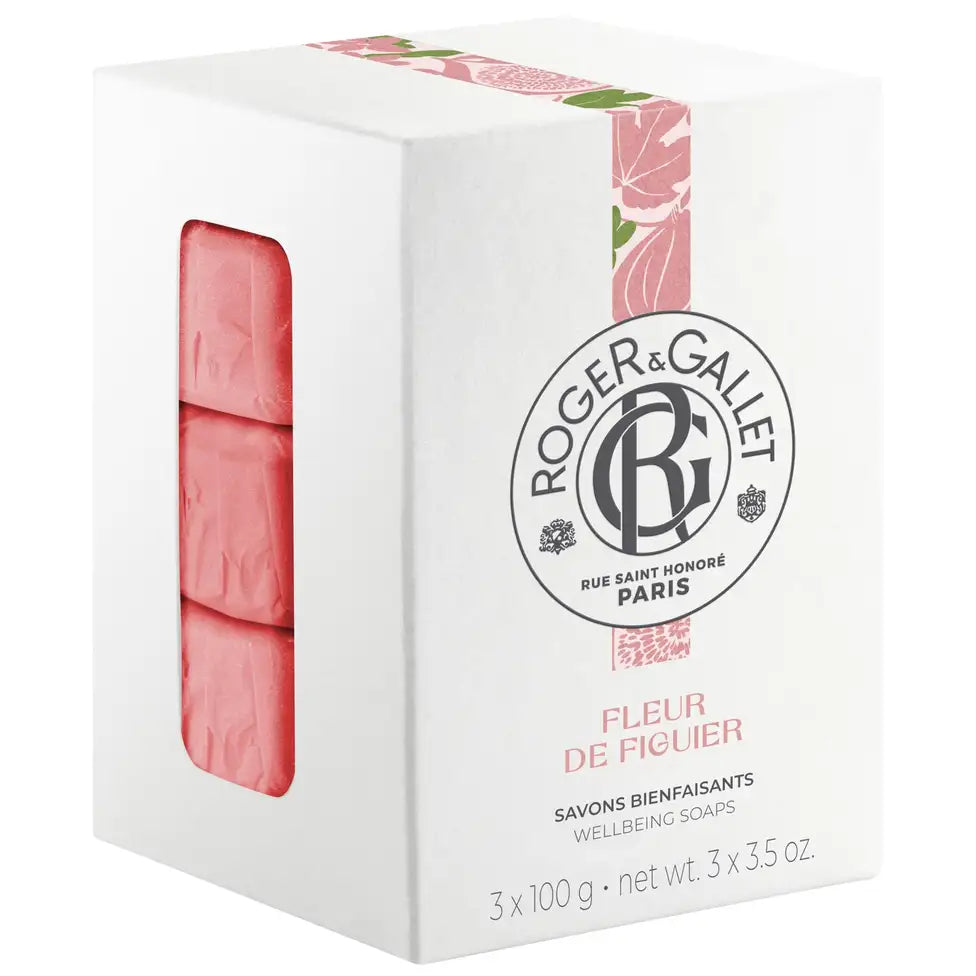 Roger & Gallet Fleur de Figuier Sabonete 3x100g