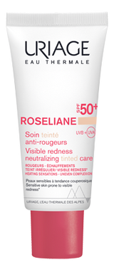 Uriage Roseliane Creme Com Cor Antivermelhidão SPF50+ 40ml