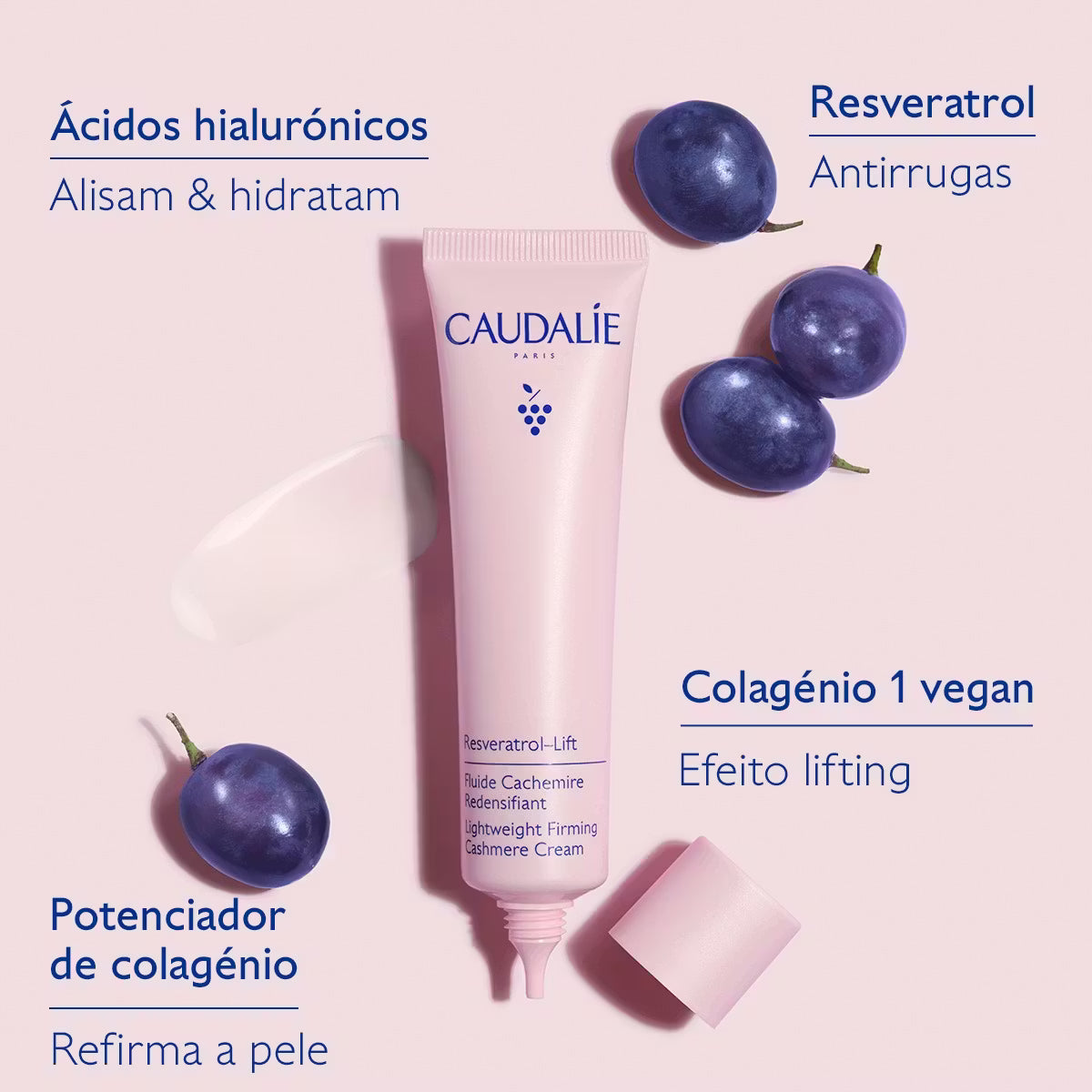 Caudalie Resveratrol-Lift Fluido Caxemira 40 ml