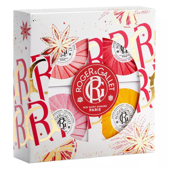 Roger & Gallet Conjunto 4 Sabonetes Perfumados (4 x 50g)