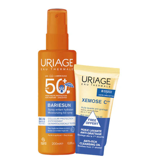 Uriage Bariésun Spray Kids FPS50+ 200ml + Óleo Lavante Xemose 50ml