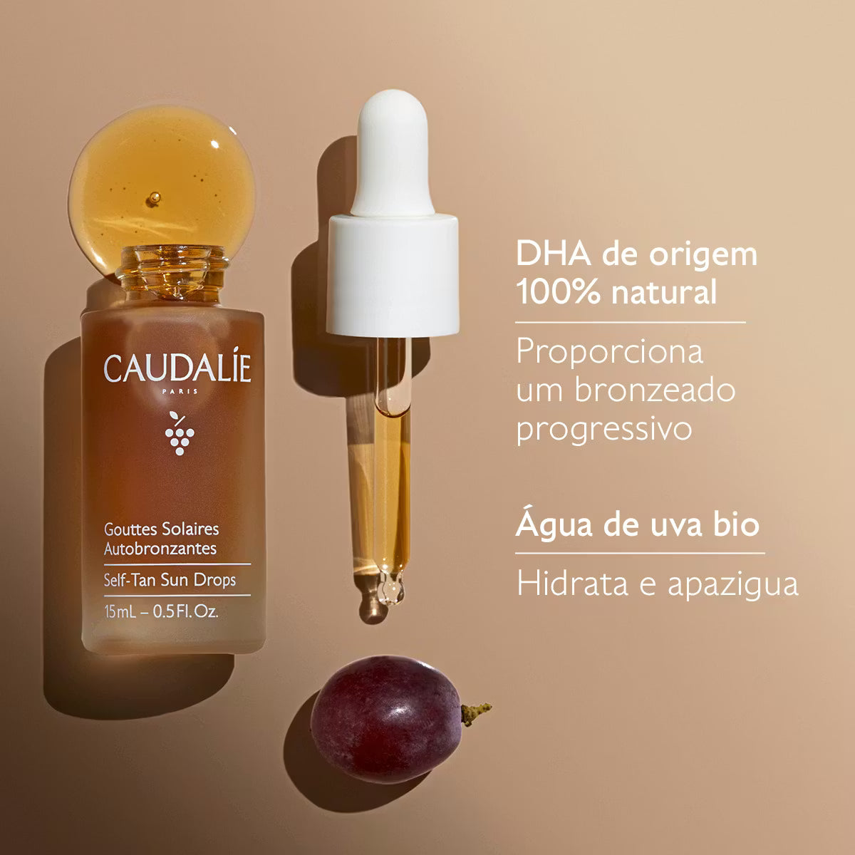 Caudalie Gotas Solares Autobronzeadoras 15 ml