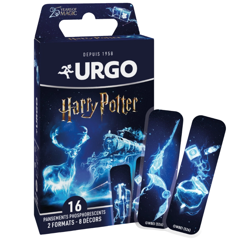 Urgo Harry Potter Pensos Fosforescentes 2Tam x 16