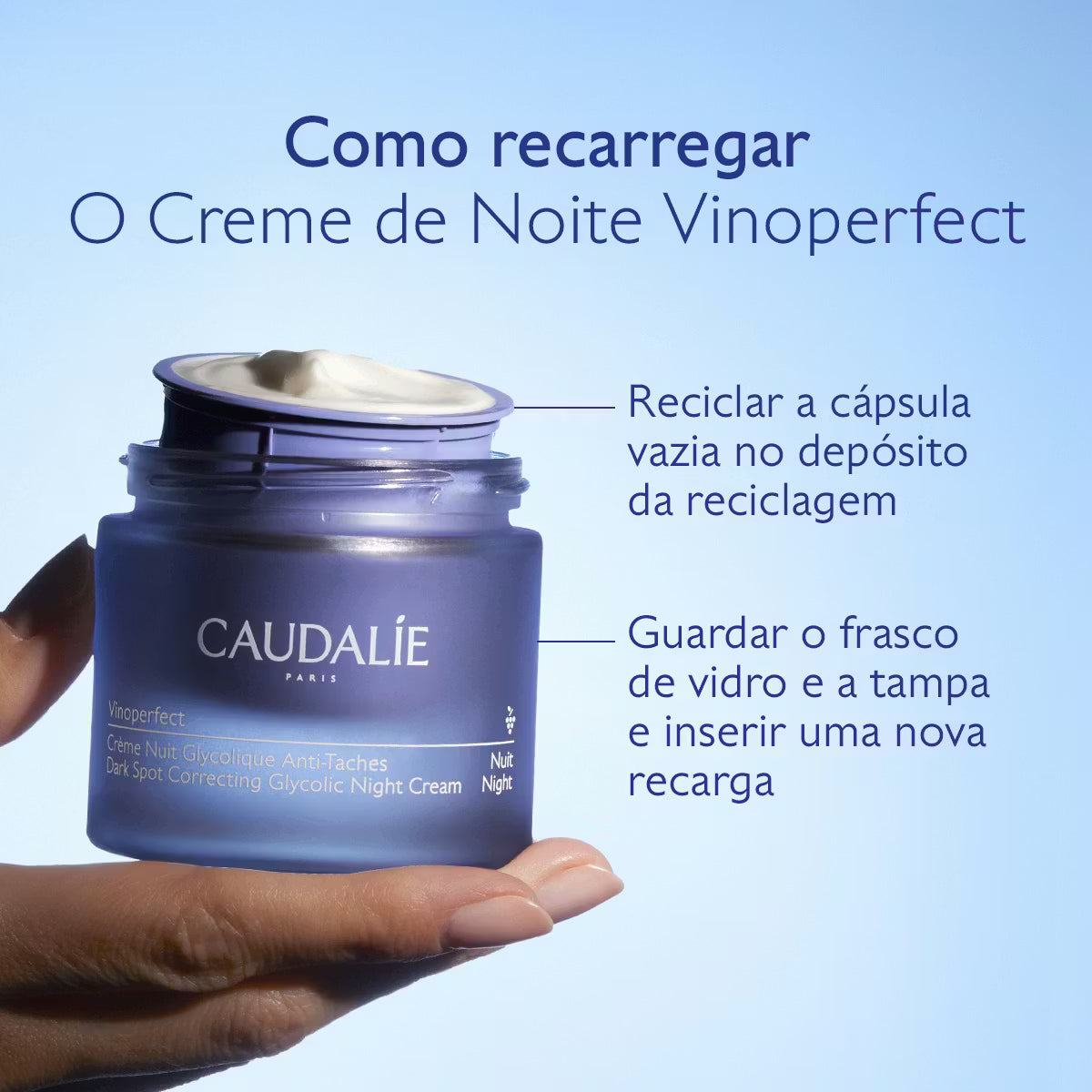 Caudalie Vinoperfect Creme de Noite Antimanchas